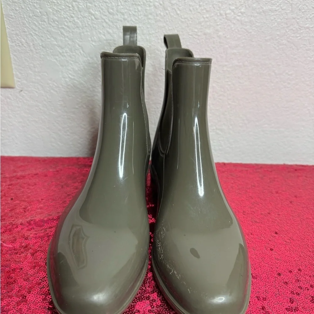 RALPH LAUREN 💚 Women’s Ankle Pull-On Classic Rain Boots (Size 7)